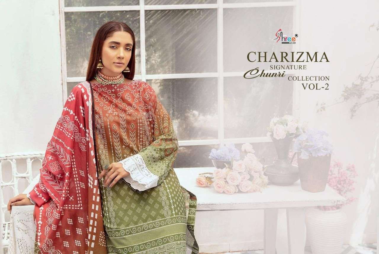 Charizma Singature Chunri Vol 2 Heavy Patch embroidery Saree