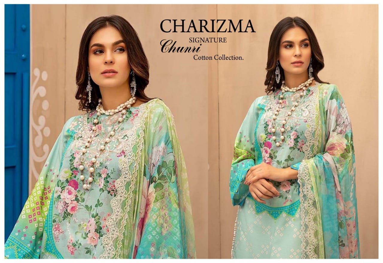 Chazima Signature Chunari Pure Cotton Daily Wear Salwar Suit