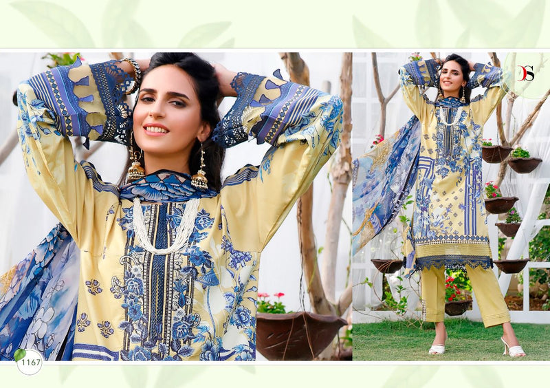 Deepsy Suit Firdous Urbane Vol 5 Pure Cotton Print Casual Wear Pakistani Suit