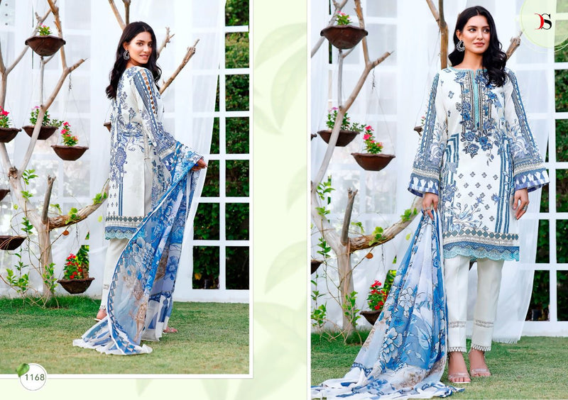 Deepsy Suit Firdous Urbane Vol 5 Pure Cotton Print Casual Wear Pakistani Suit