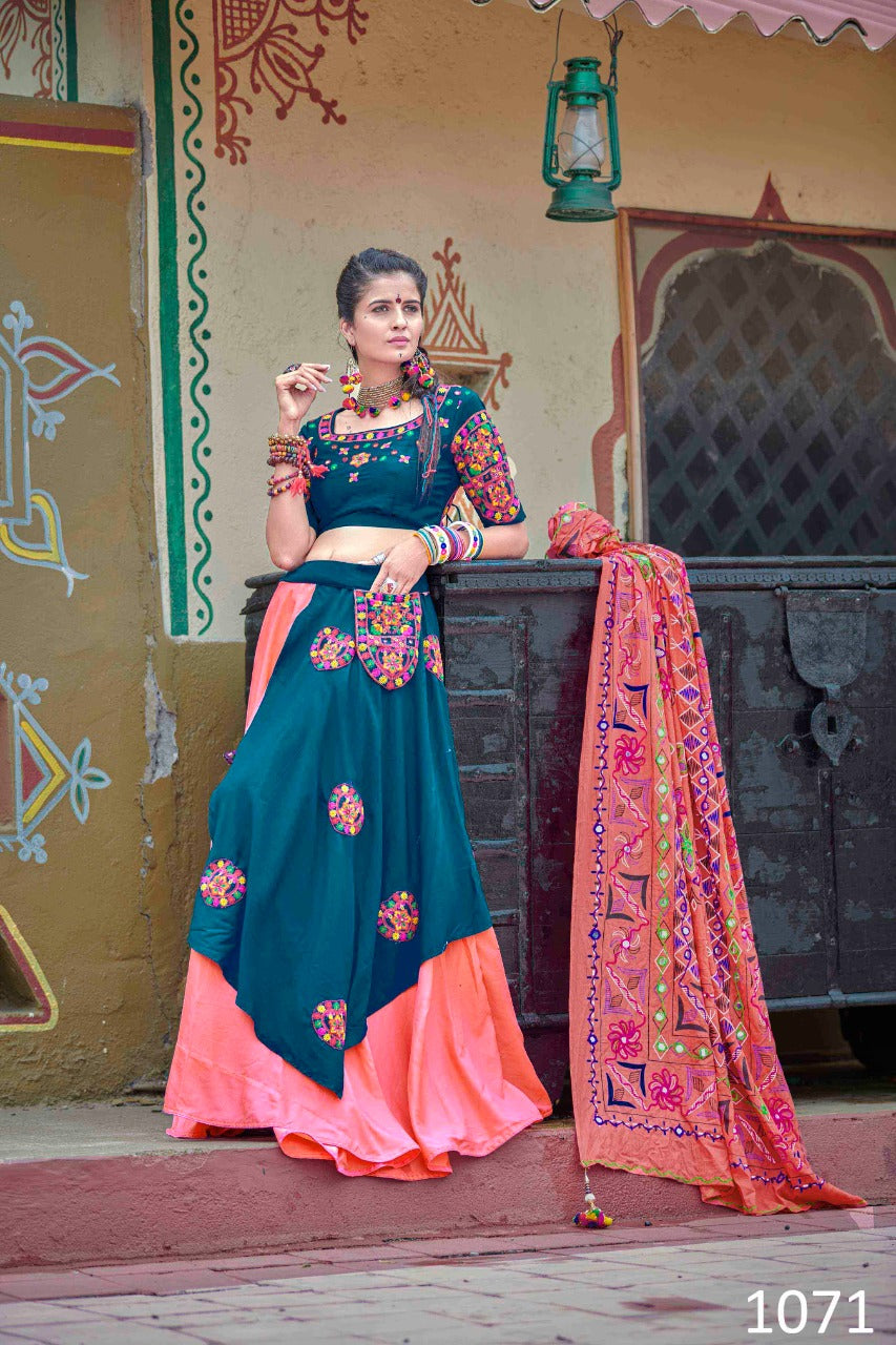 Designer Navratri Special Chaniya Choli Cotton Kurti