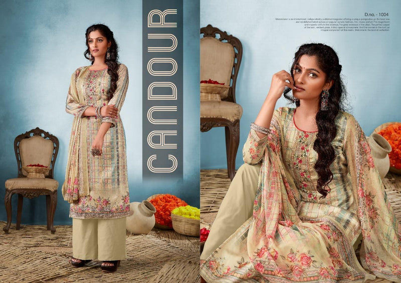 Shiv Gori Silk Mills Fiestaa Jam Cotton Digital Printed Festive Wear Salwar Suits