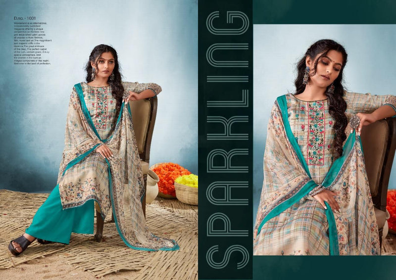 Shiv Gori Silk Mills Fiestaa Jam Cotton Digital Printed Festive Wear Salwar Suits