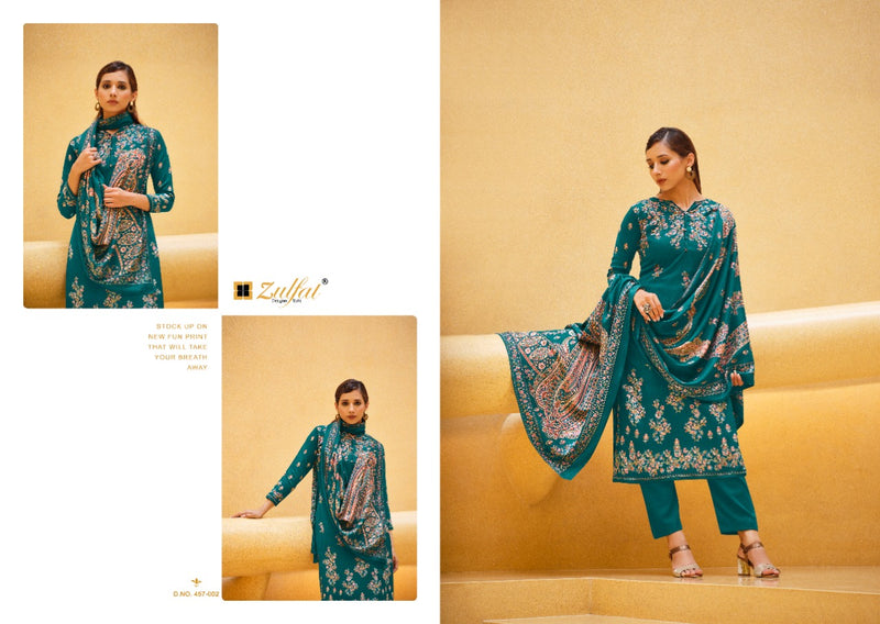 Firdous Zulfat Pashmina With Fancy Beautiful Work Stylish Designer Festive Wear Salwar Kameez