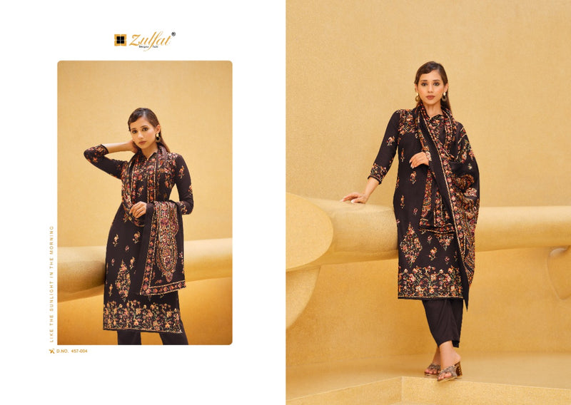 Firdous Zulfat Pashmina With Fancy Beautiful Work Stylish Designer Festive Wear Salwar Kameez