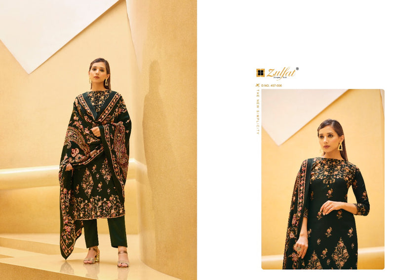 Firdous Zulfat Pashmina With Fancy Beautiful Work Stylish Designer Festive Wear Salwar Kameez