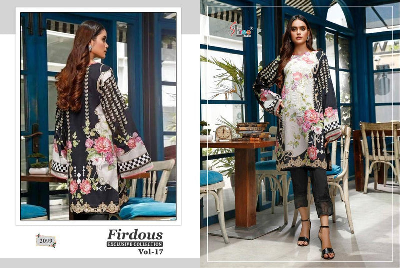 Shree Fabs Firdous Exclusive Collection Vol 17 Pure Cotton Pakistani Style Festive Wear Salwar Suits