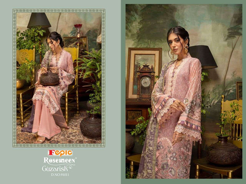 Fepic Suit Guzarish Fancy Designer Geogette Work Pakistani Suit