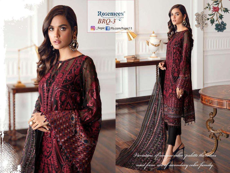 Fepic Suit Launch By Brq Vol 3 Georgette With Heavy Embroidery Work Designer Salwar Kameez