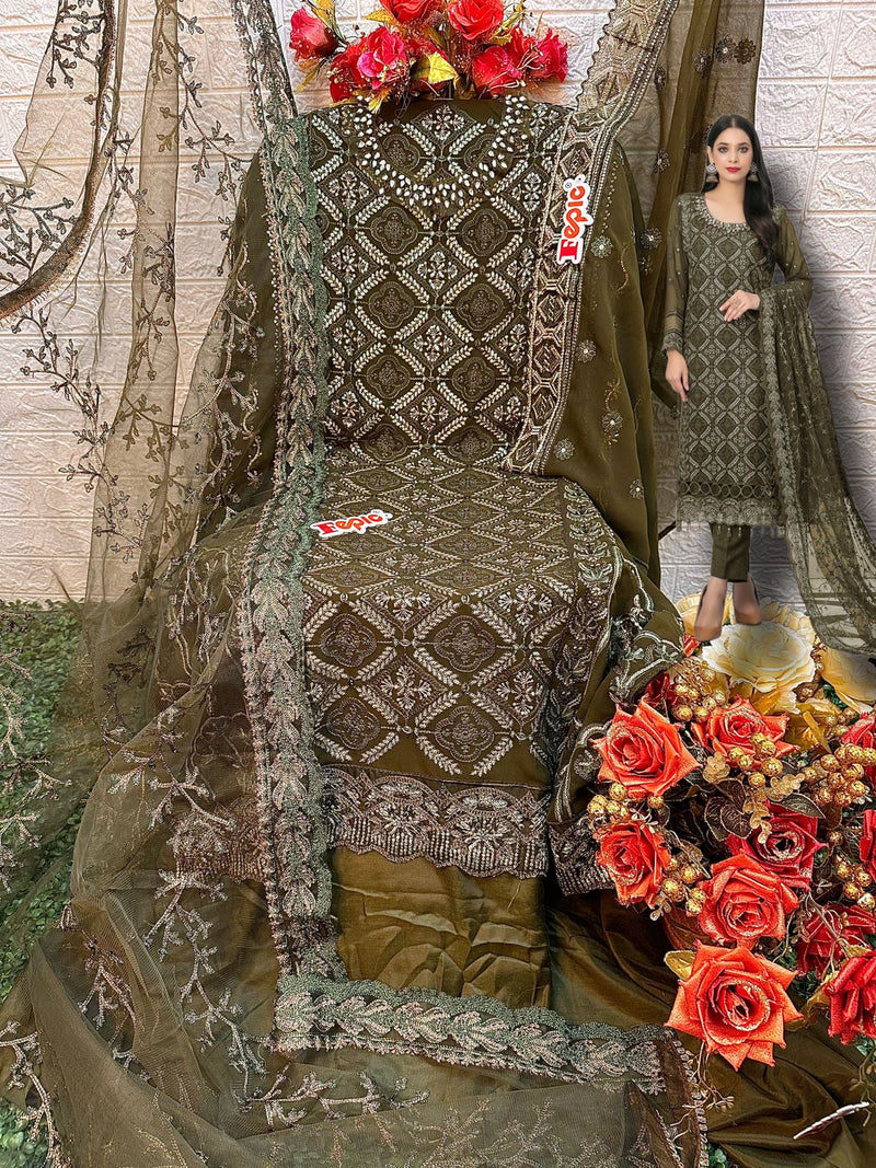 Fepic Suit Rosemeen C 1286 Georgette Embroidered Pakistani Salwar Kameez