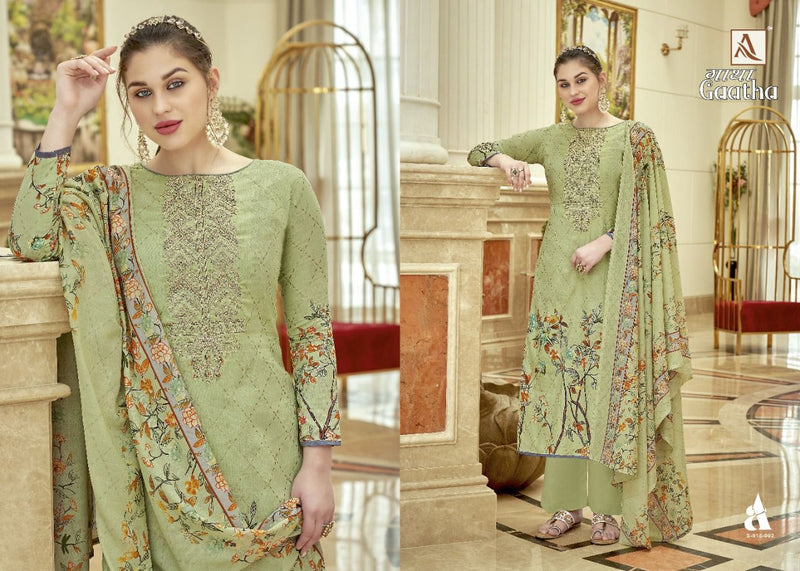 Alok Suits Gaatha Jam Cotton Fancy Designer Party Wear Digital Printed Salwar Suits