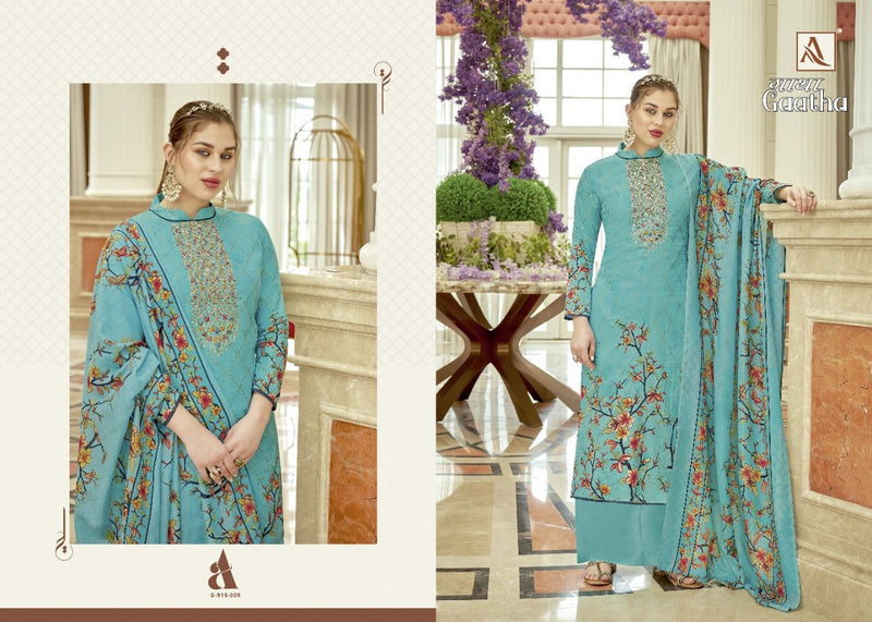 Alok Suits Gaatha Jam Cotton Fancy Designer Party Wear Digital Printed Salwar Suits