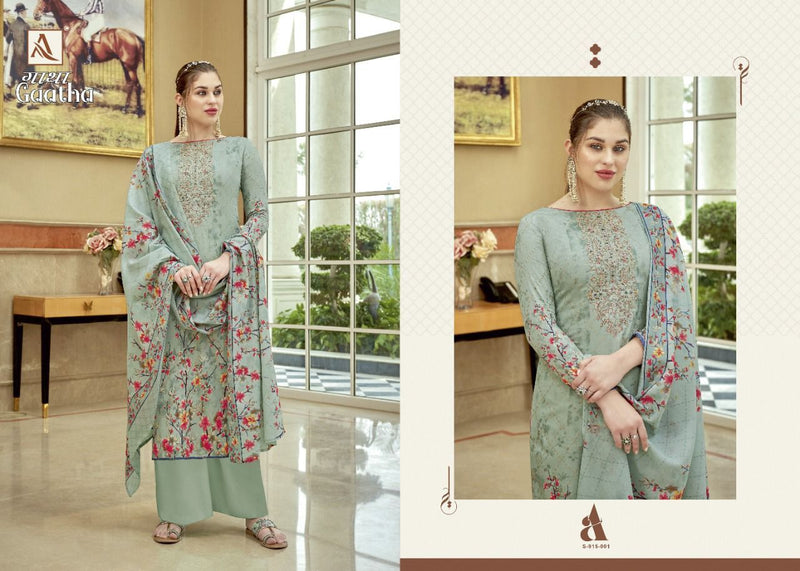 Alok Suits Gaatha Jam Cotton Fancy Designer Party Wear Digital Printed Salwar Suits