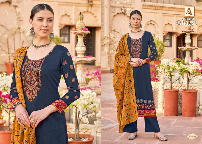 Alok Suits Ghazal Jam Cotton Party Wear Salwar Suits With Digital Print