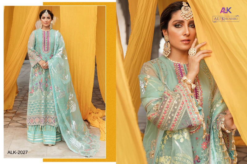 Al Khushbu Gisele Vol 1 Georgette Elegant Designer Wedding Wear Salwar Suits