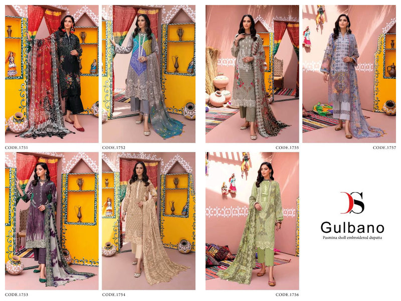 Deepsy Suit Gulbano Pashmina With Beautiful Heavy Embroidery Work Stylish Designer Pakistani Casual Wear Salwar Suit