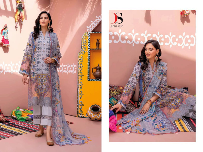 Deepsy Suit Gulbano Pashmina With Beautiful Heavy Embroidery Work Stylish Designer Pakistani Casual Wear Salwar Suit