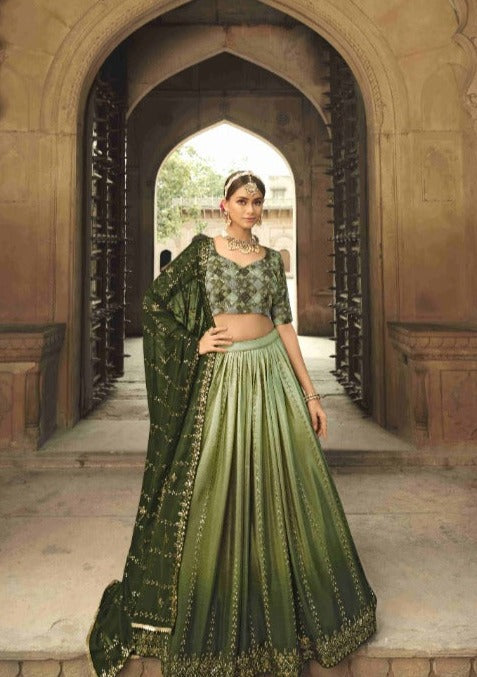 Shubhkala Dno 2162 Guldasta Vol 14 Fancy With Heavy Embroidery Work Attractive Look Stylish Designer Lehenga