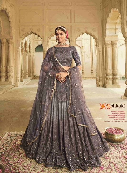 Shubhkala Dno 2165 Guldasta Vol 14 Fancy With Heavy Embroidery Work Attractive Look Stylish Designer Lehenga