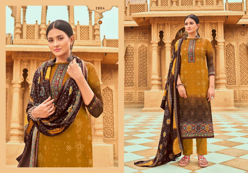 Radha Gulfam Kali Vol 28 Pashmina With Printed Work Stylish Designer Casual Look Salwar Kameez