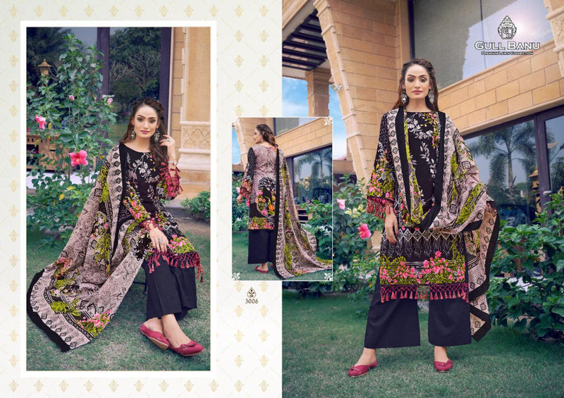 Gull Aahmed Gull Banu Vol 3 Lawn Cotton Printed Festive Wear Salwar Kameez