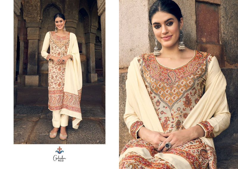 Kilory Trends Gulmohar Vol 8 Pashmina With Handloom Fancy Work Stylish Designer Attractive Look Salwar Kameez