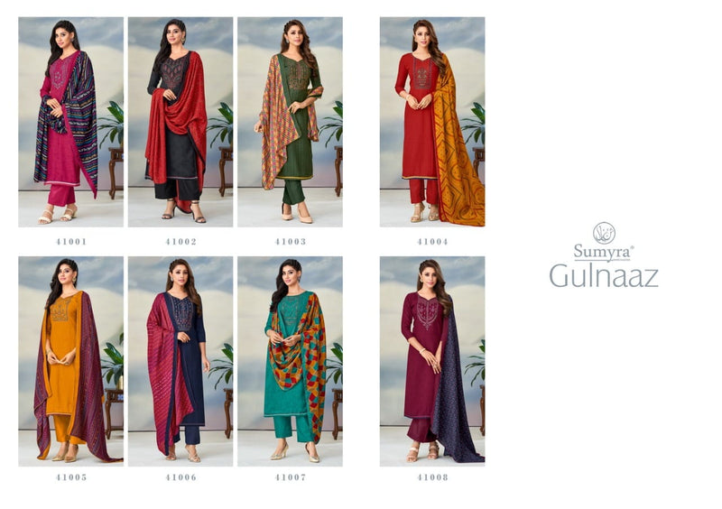 Radhika Fashion Gulnaz Pashmina With Fancy Embroidery Work Stylish Designer Fancy Salwar Kameez