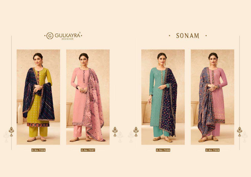 Gulkayra Sonam Real Georgette Stylish Designer Wear Salwar Kameez