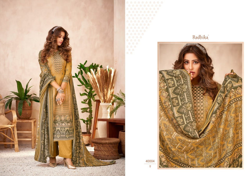 Radhika Fashion Sumyra Hayaana Pashmina With Fancy Work Stylish Designer Casual Wear Fancy Salwar Kameez