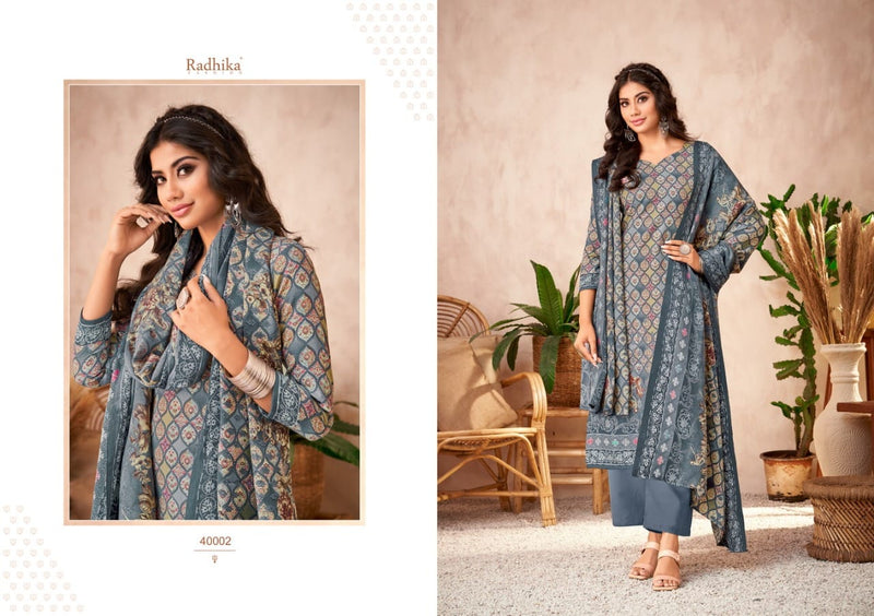 Radhika Fashion Sumyra Hayaana Pashmina With Fancy Work Stylish Designer Casual Wear Fancy Salwar Kameez