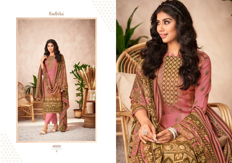 Radhika Fashion Sumyra Hayaana Pashmina With Fancy Work Stylish Designer Casual Wear Fancy Salwar Kameez