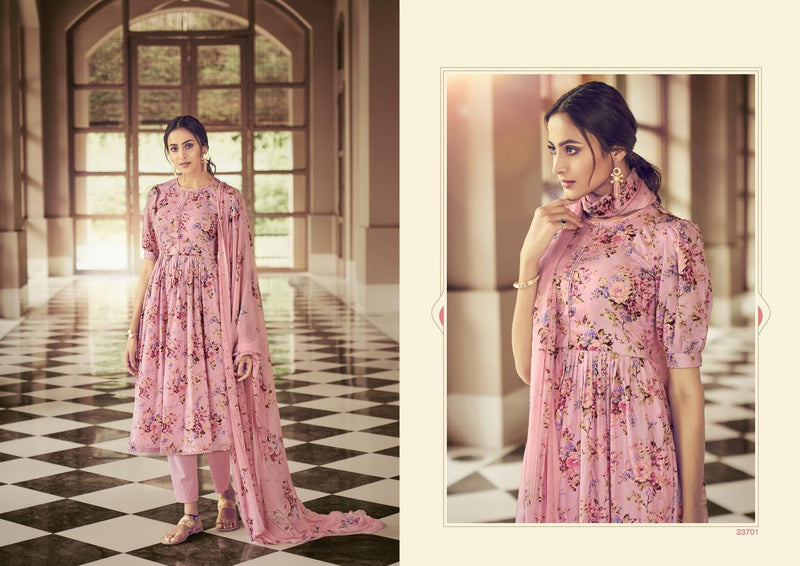 Sargam Prints Dhruvi Cotton With Khatli Work Stylish Designer Casual Wear Salwar Kameez