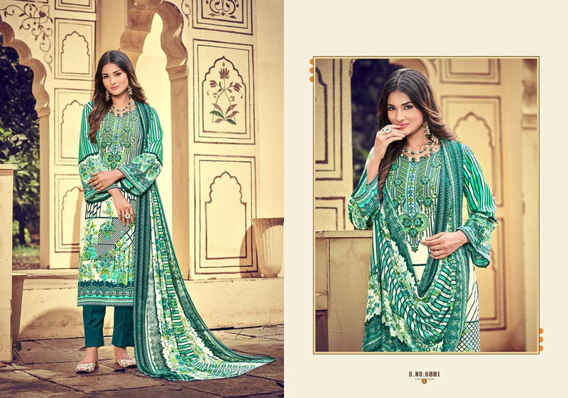 Adeeva Trendz Inayat Vol 6 Cotton Digital Printed Pakistani Style Festive  Wear Salwar Suits