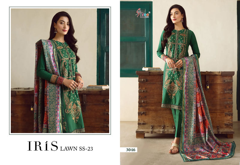 Iris top lawn suits