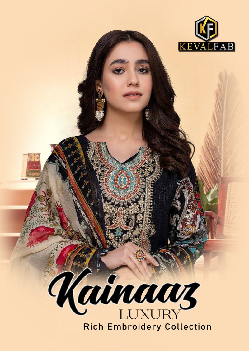 Keval Fab Kainaaz Heavy Cotton Printed Stylish Designer Salwar Kameez