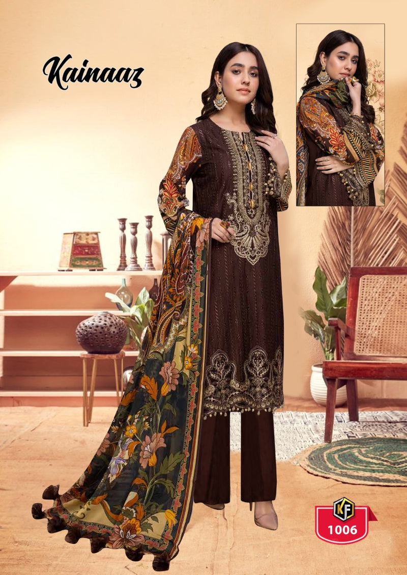 Keval Fab Kainaaz Heavy Cotton Printed Stylish Designer Salwar Kameez