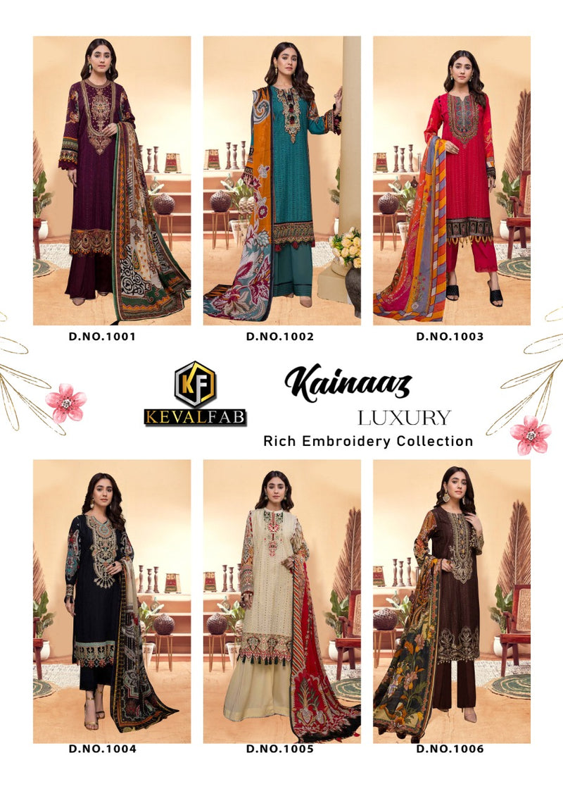 Keval Fab Kainaaz Heavy Cotton Printed Stylish Designer Salwar Kameez