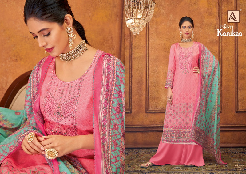 Alok Suit Kanikaa Jam Cotton With Printed Work stylish Designer Festive Wear Salwar Kameez