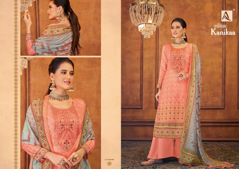 Alok Suit Kanikaa Jam Cotton With Printed Work stylish Designer Festive Wear Salwar Kameez