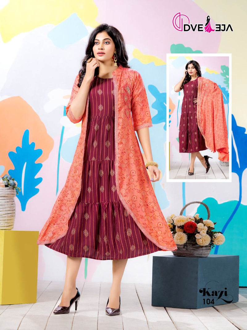 Long Kurti with Jacket