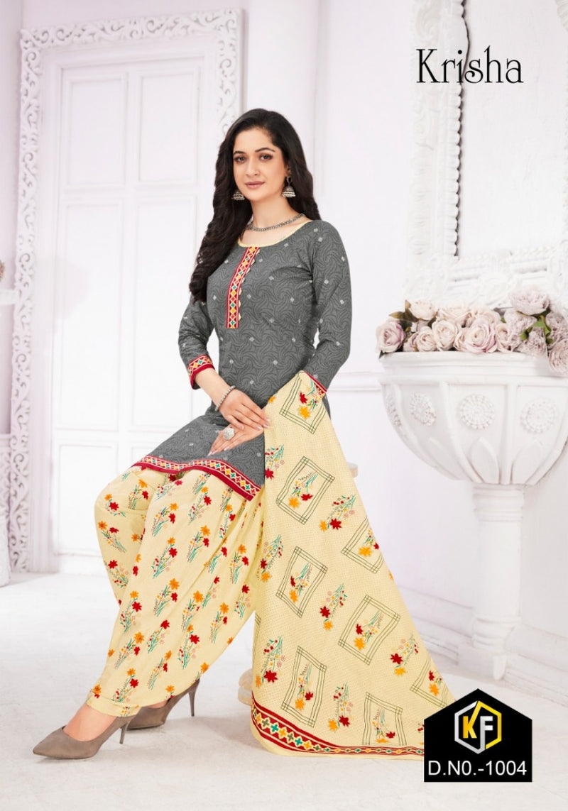 Keval Fab Krisha Patiyala Vol 1 Cotton Printed Festive Wear Patiyala Style Salwar Suits