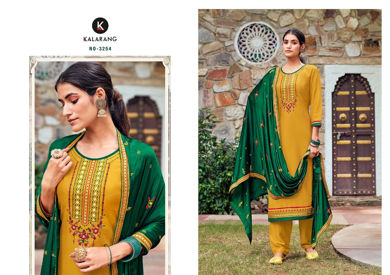 Kalarang Fashion Hazel Parampara Silk Stylish Designer Wear Salwar Kameez