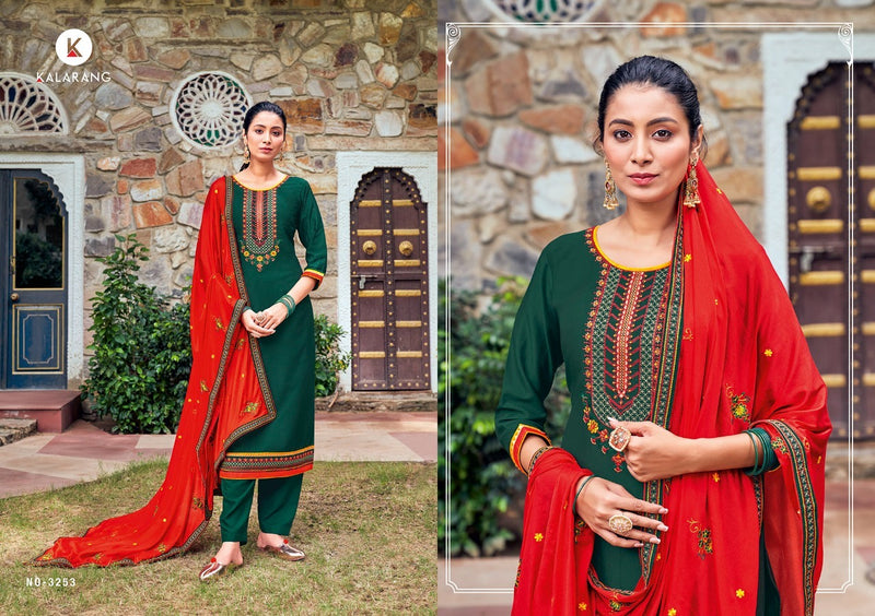 Kalarang Fashion Hazel Parampara Silk Stylish Designer Wear Salwar Kameez