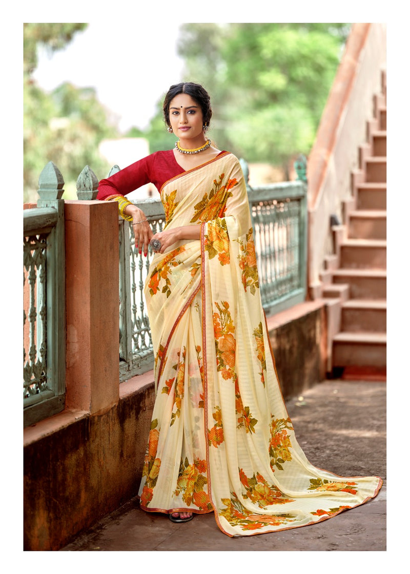 Kashvi Creation Naina Georgette Saree Collection