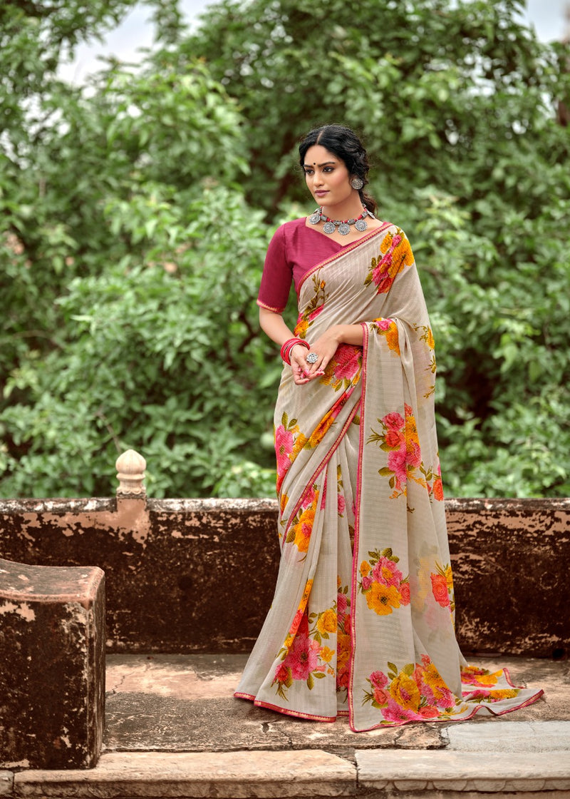 Kashvi Creation Naina Georgette Saree Collection