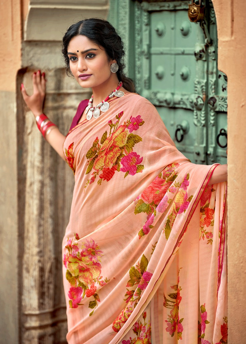 Kashvi Creation Naina Georgette Saree Collection