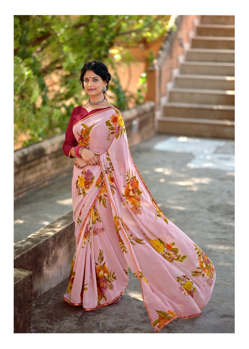 Kashvi Creation Naina Georgette Saree Collection