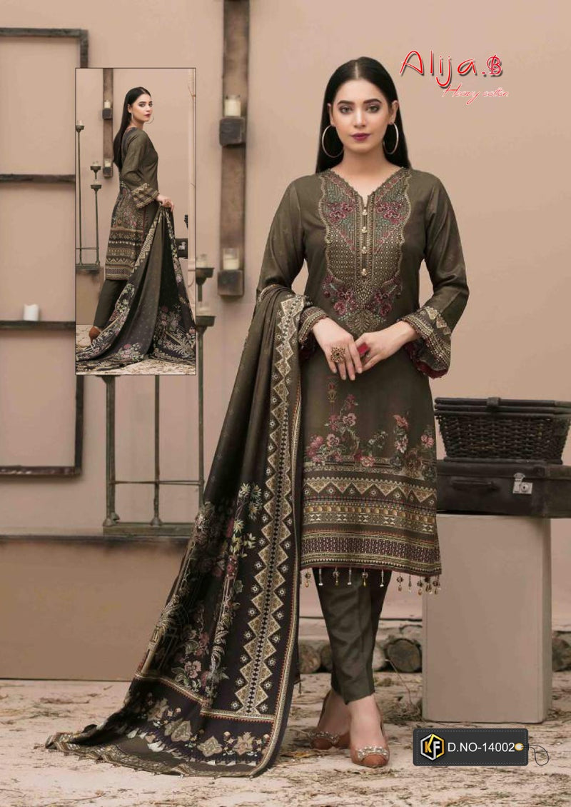 Keval Fab Alija B Vol 14 Heavy Cotton Printed Karachi Cotton Salwar Kameez