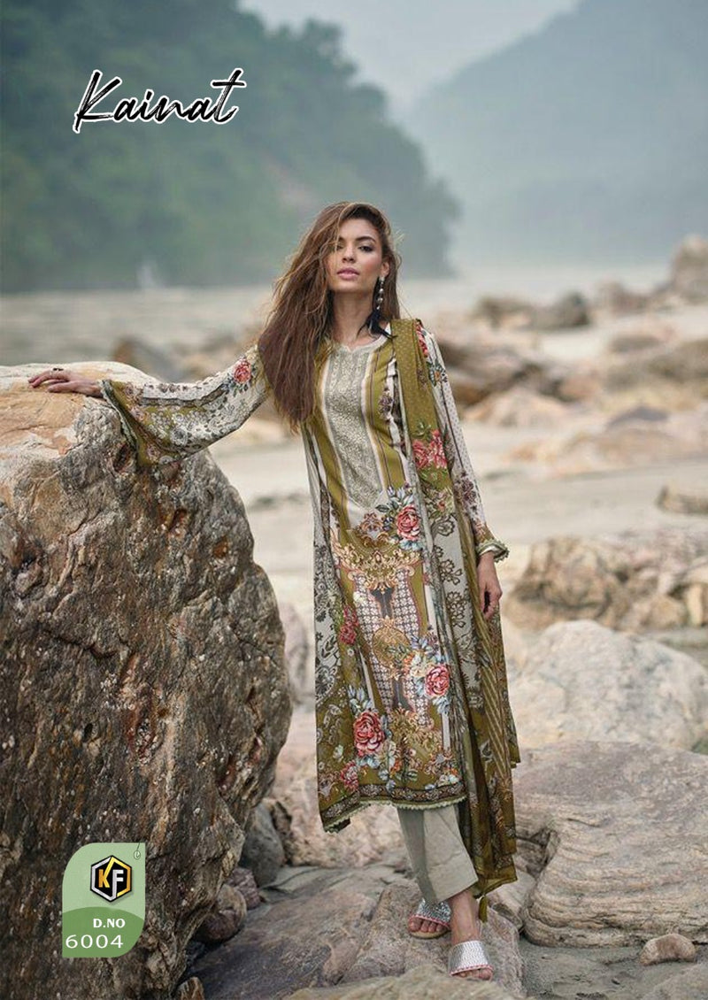 Keval Fab Kainat Pure Cotton Karachi Printed Casual Wear Salwar Kameez