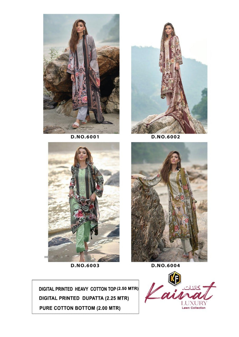 Keval Fab Kainat Pure Cotton Karachi Printed Casual Wear Salwar Kameez